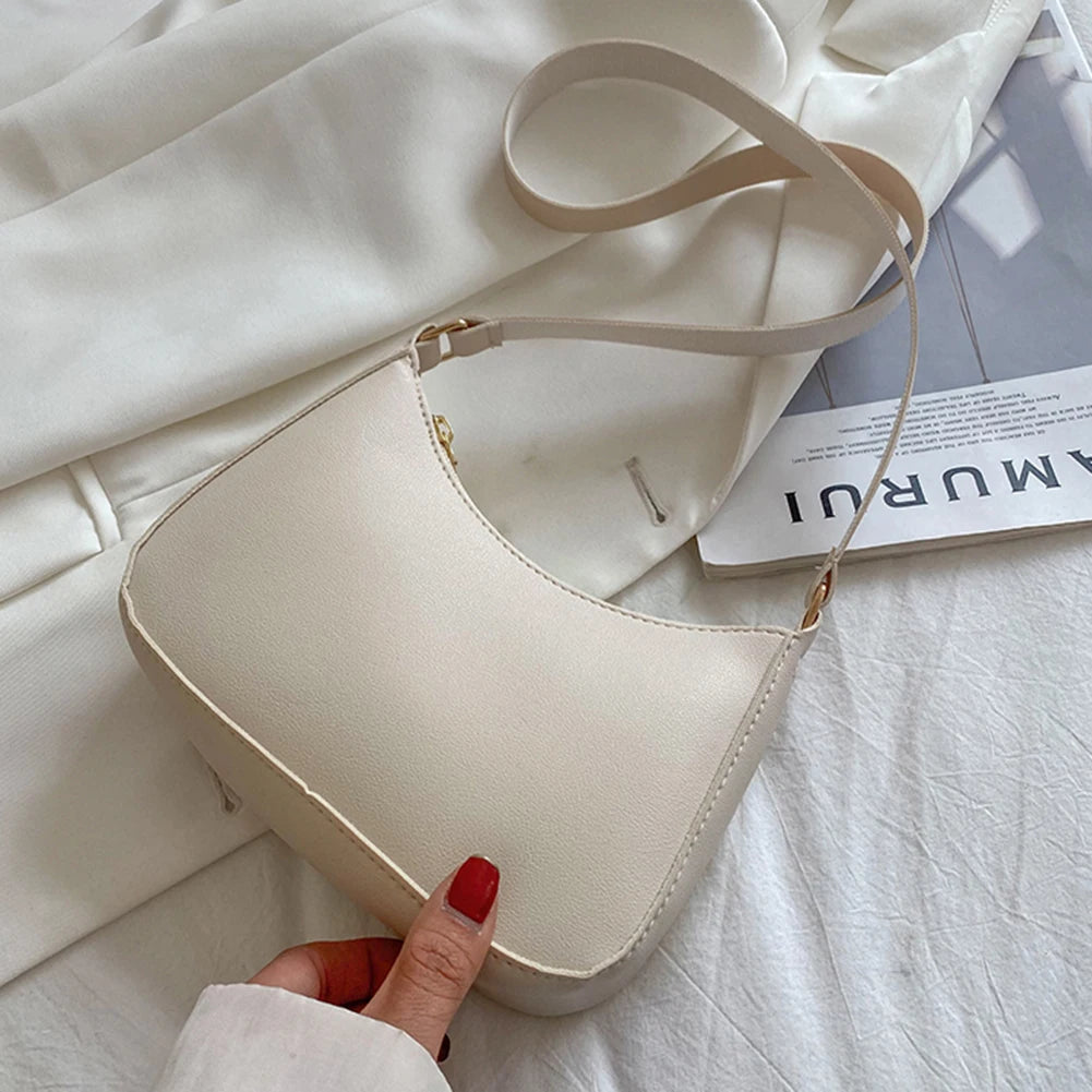 2024 Women's Retro PU Leather Shoulder Bag – Elegant & Stylish