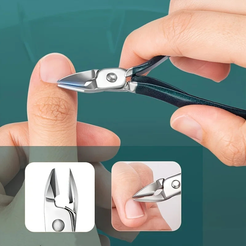 Professional Nail Care Kit | Stainless Steel Manicure & Pedicure Set | 7/10/12/18 Piece with Travel Case