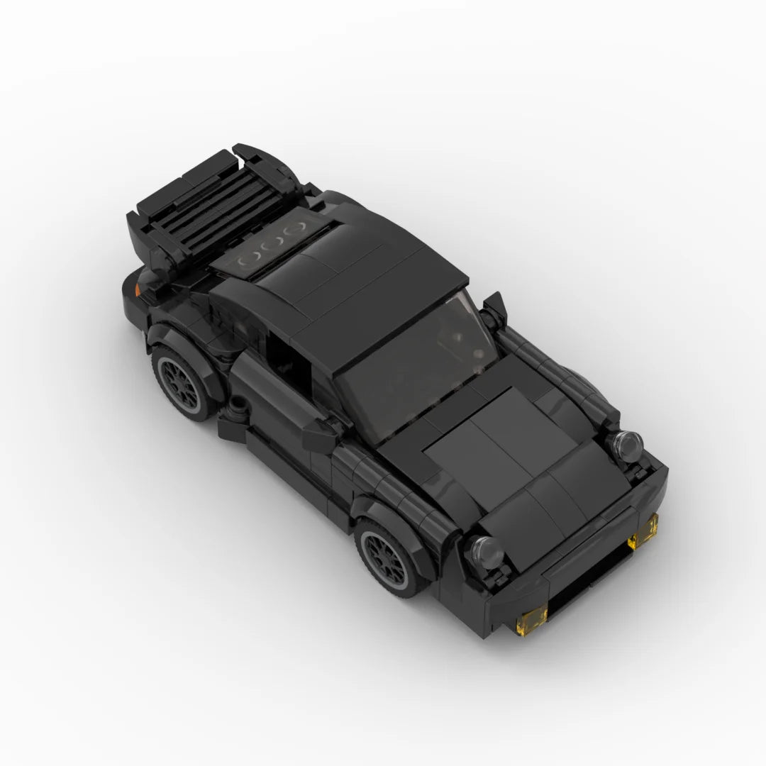 Black Bird Turbo Racing Car | Speed Champion Building Block Set