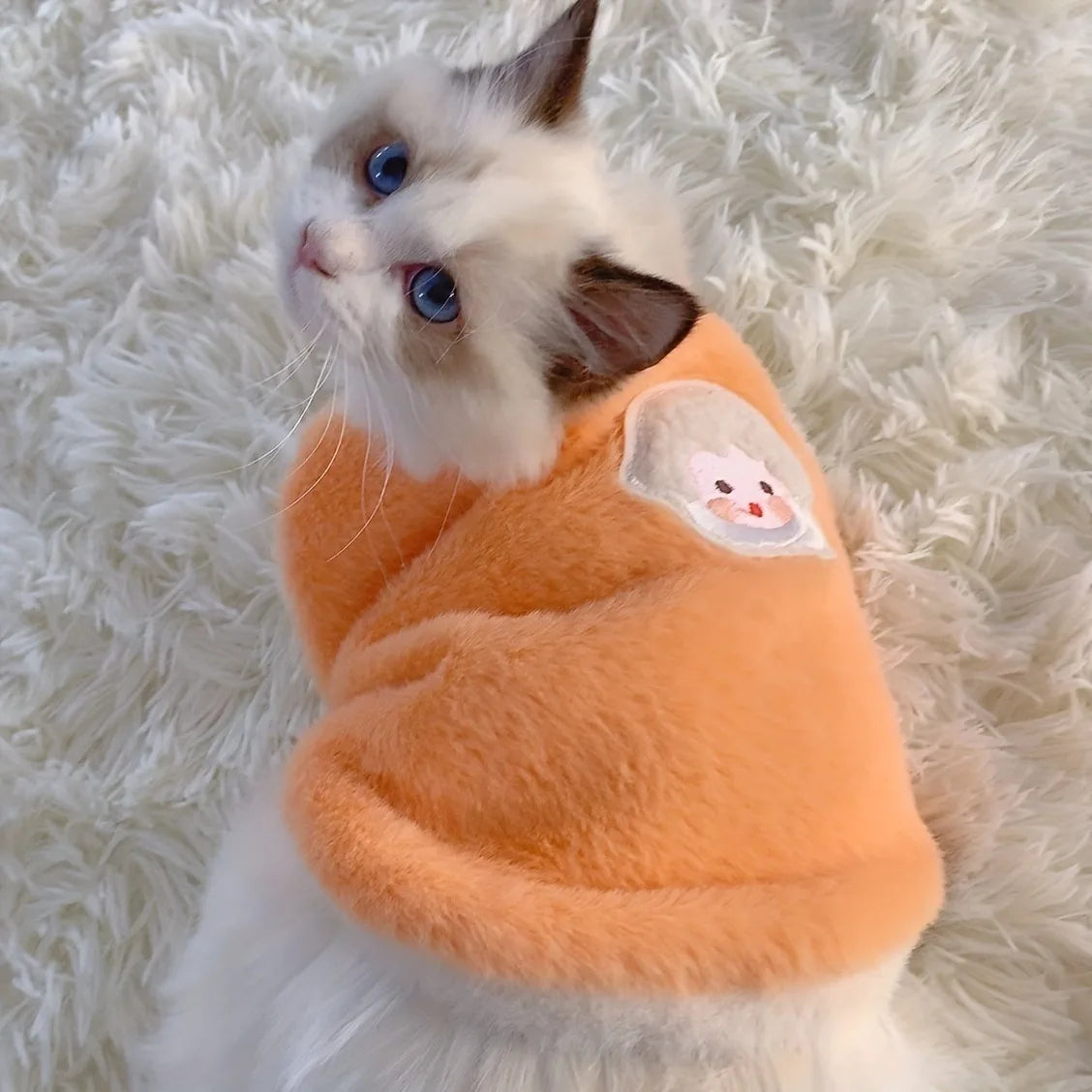 Warm Winter Kitten Clothes ā Cozy Pet Vest for Cats & Small Dogs