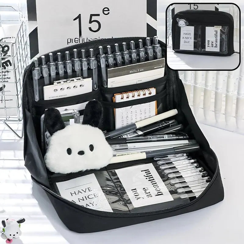 12-Layer Large Capacity Pencil Case – Multifunctional Storage Bag