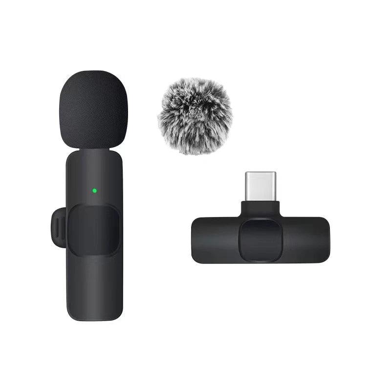 Basix Wireless Lavalier Microphone for iPhone16 & YouTube Vlogs