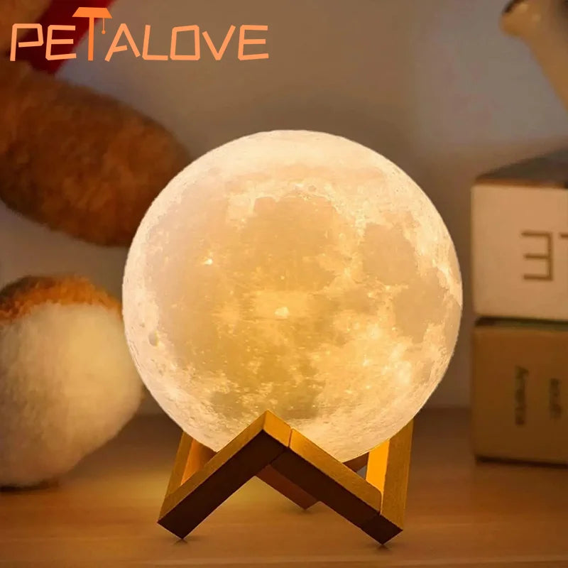 Moon Light Night Lamp - Romantic Atmosphere Room Decoration