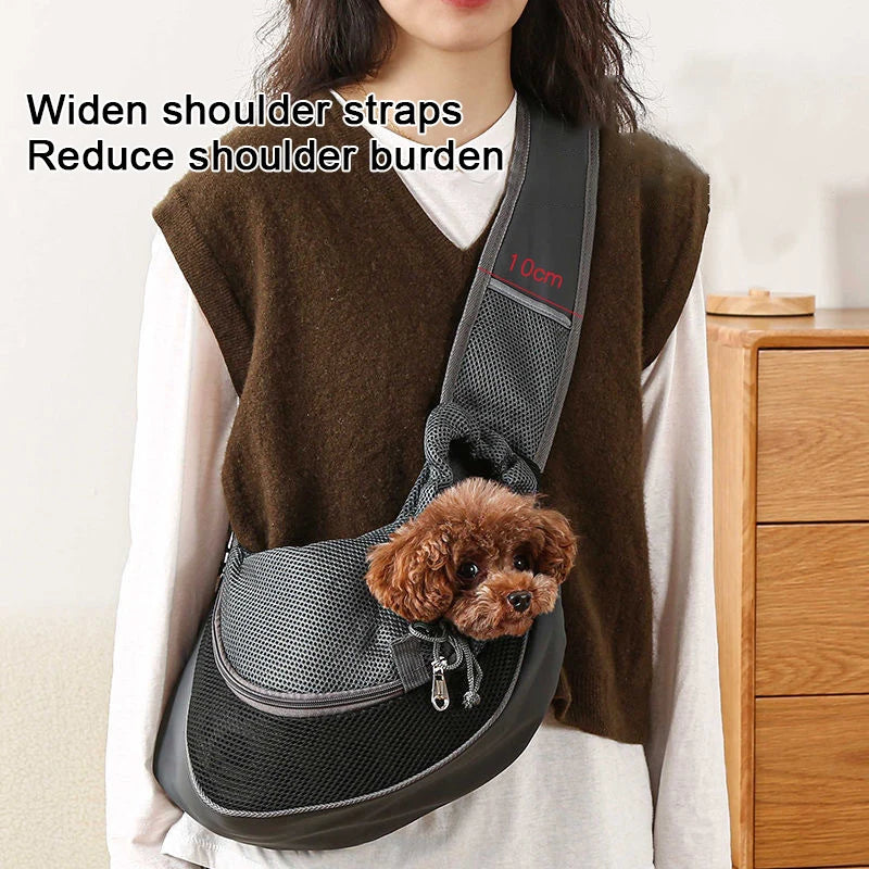 Pet Cat Dog Carrier Backpack Sling Bag | Travel Tote Shoulder Bag for Small Pets