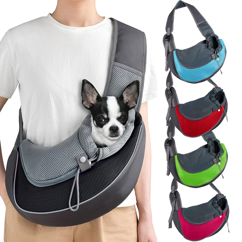 Pet Cat Dog Carrier Backpack Sling Bag | Travel Tote Shoulder Bag for Small Pets