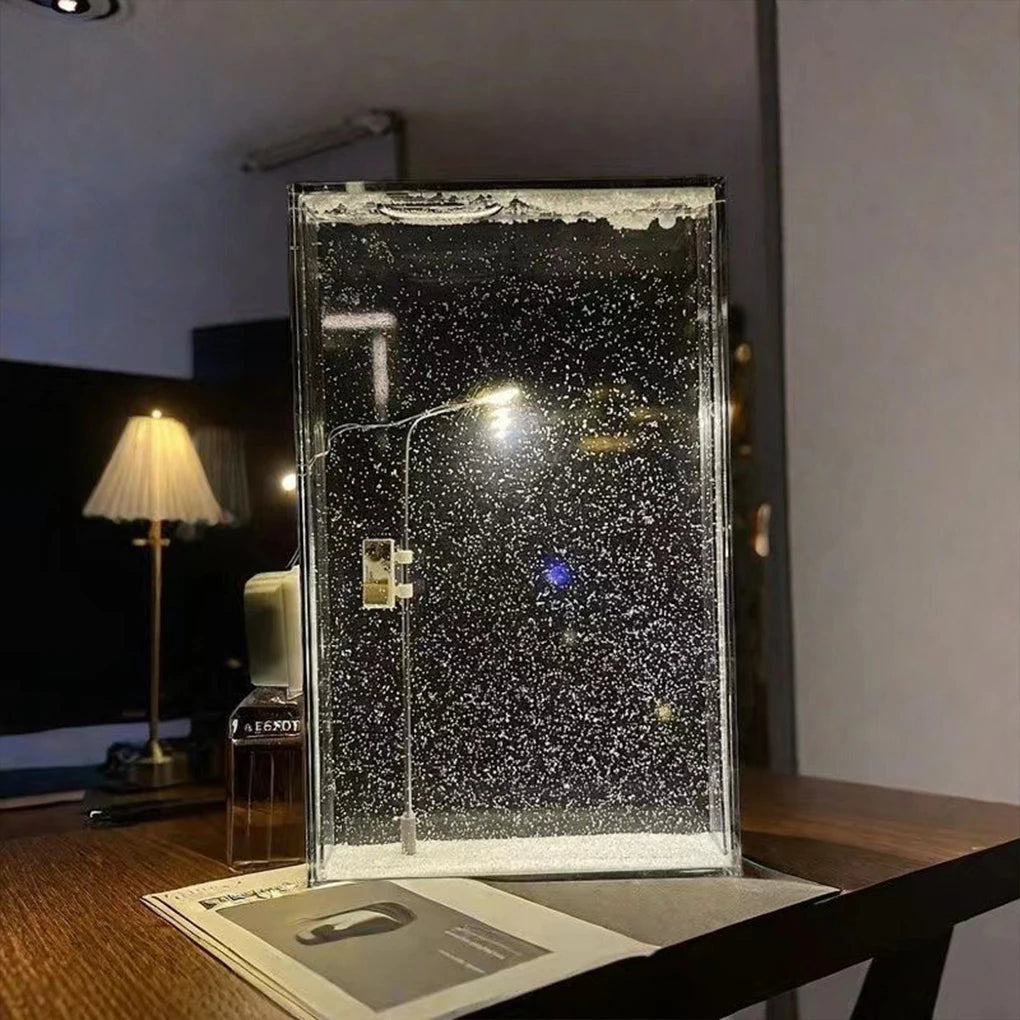 DIY Snow Night Light Street Lamp – Christmas Craft & Educational Toy