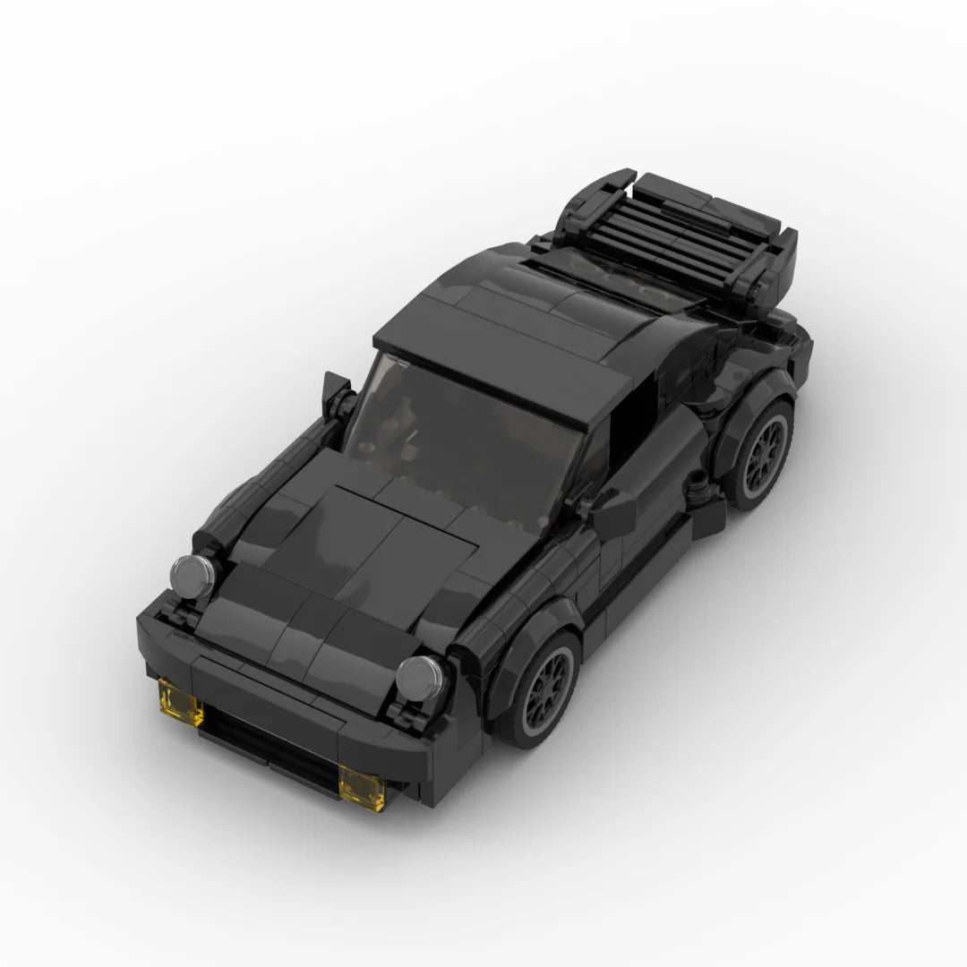 Black Bird Turbo Racing Car | Speed Champion Building Block Set