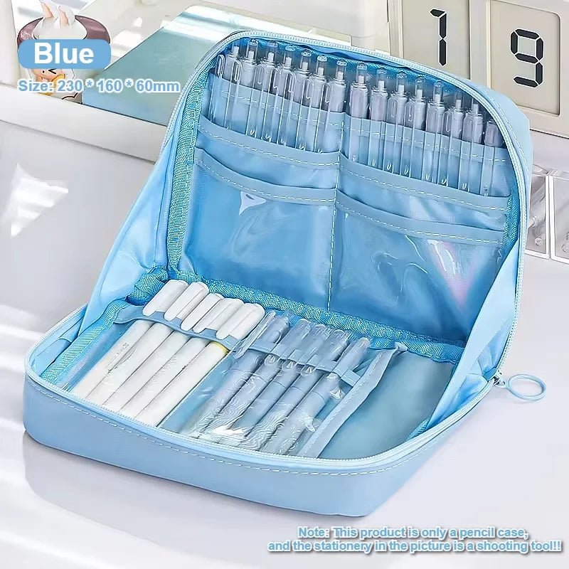 12-Layer Large Capacity Pencil Case – Multifunctional Storage Bag