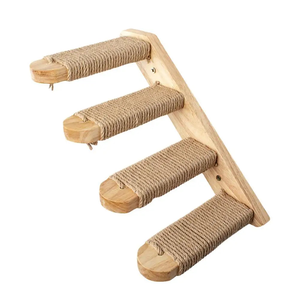 Wall-Mounted Cat Tree & Hammock – Space-Saving, Durable & Cozy!