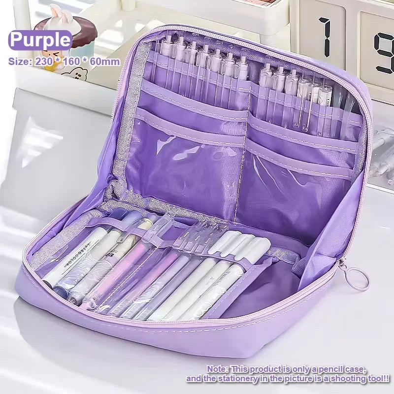 12-Layer Large Capacity Pencil Case – Multifunctional Storage Bag