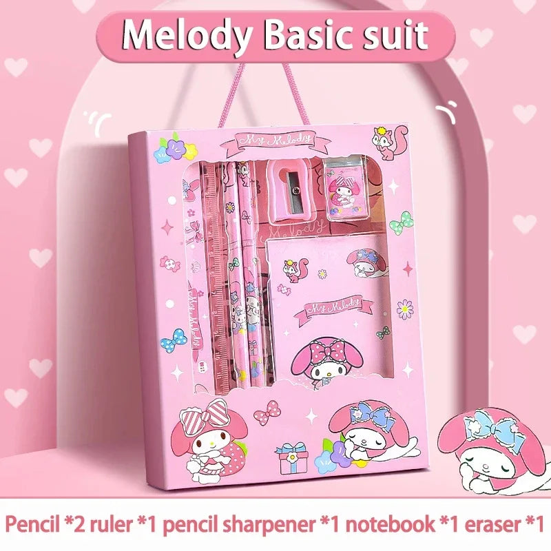 Sanrio 12-Piece Stationery Set – Perfect for Fans & Students