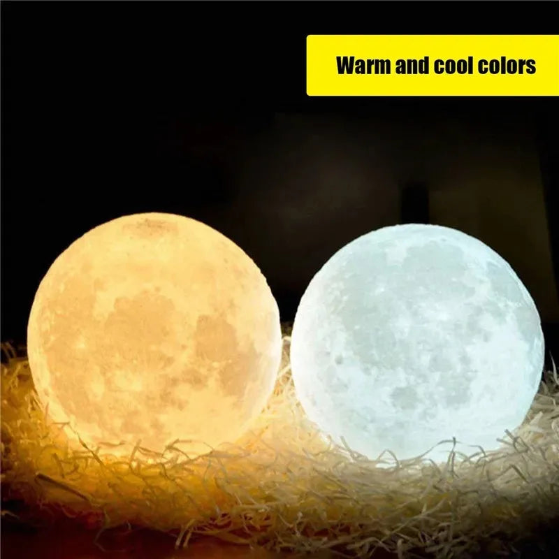 Moon Light Night Lamp - Romantic Atmosphere Room Decoration