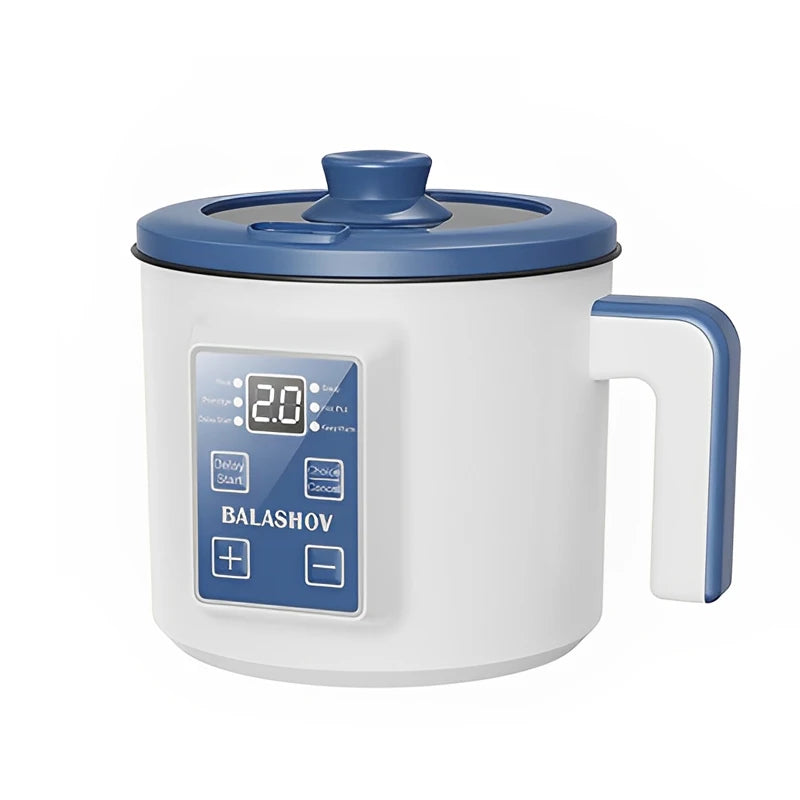 Electric Rice Cooker with Non-Stick Pot & Mechanical Timer
