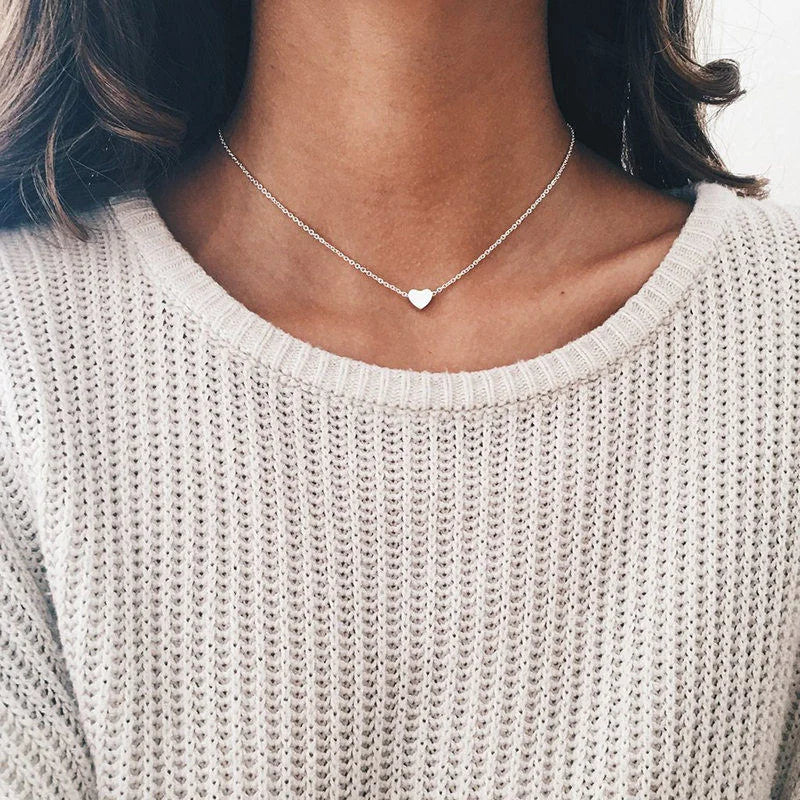 Vintage Pearl Charm Layered Necklace for Women