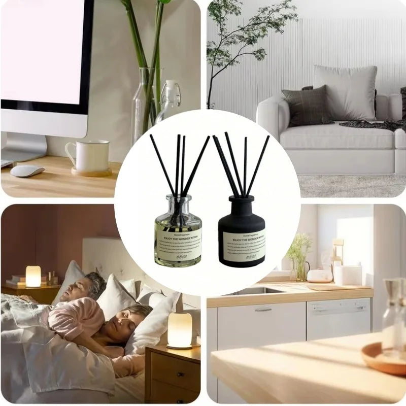 Aromatherapy Essential Oil with Reed Diffuser – Home Air Freshener