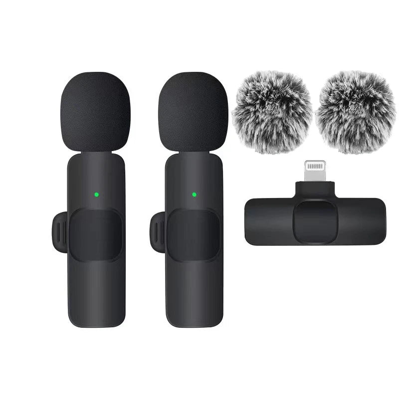 Basix Wireless Lavalier Microphone for iPhone16 & YouTube Vlogs