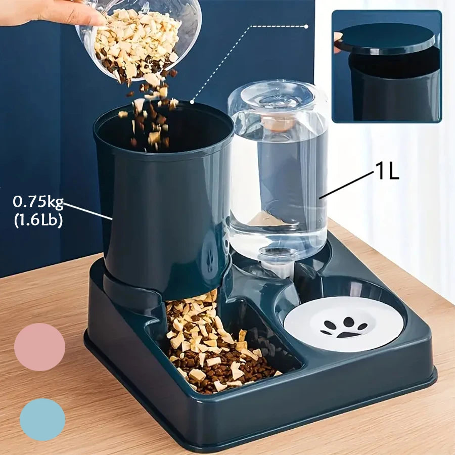 Automatic Cat Feeder & Water Dispenser