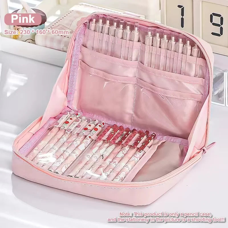 12-Layer Large Capacity Pencil Case – Multifunctional Storage Bag