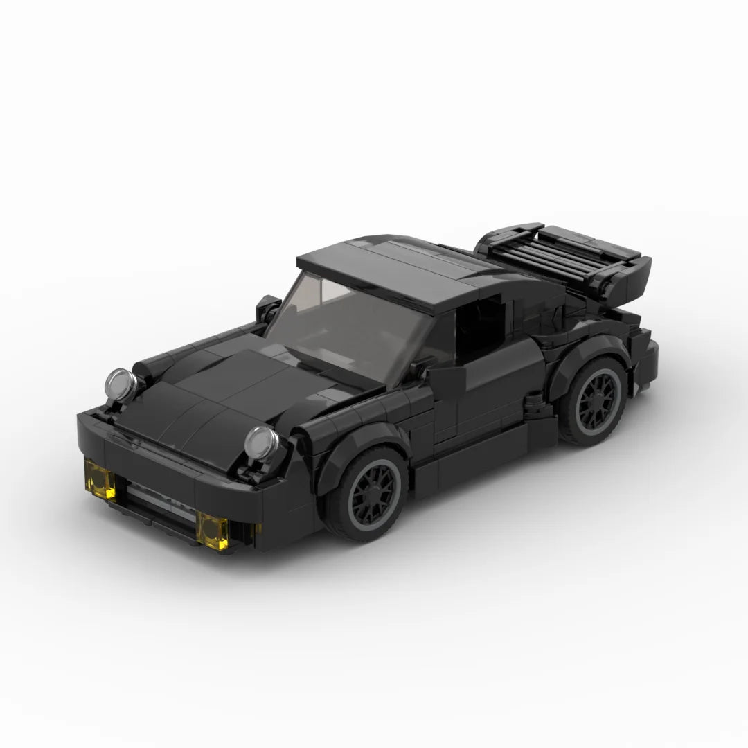 Black Bird Turbo Racing Car | Speed Champion Building Block Set