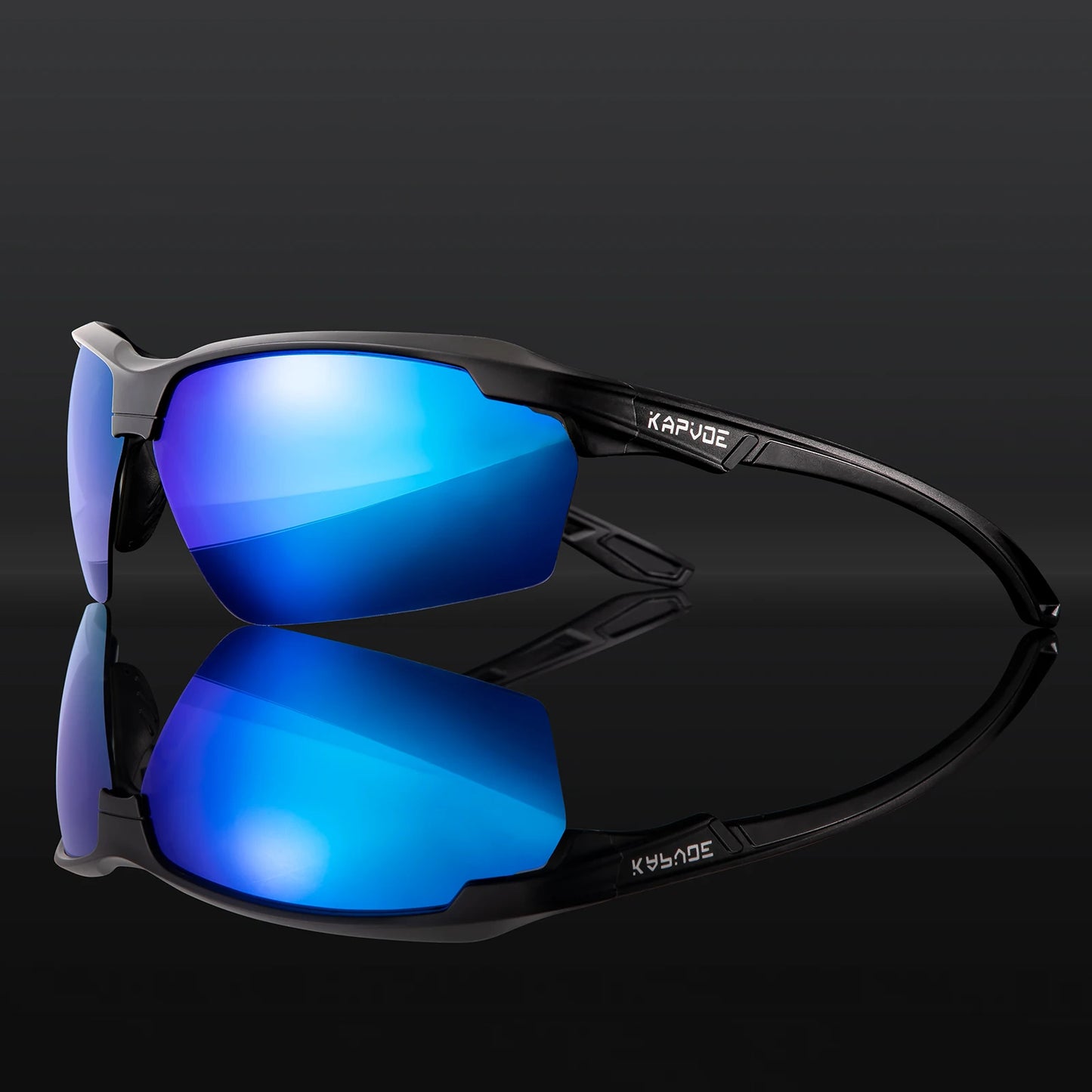 Kapvoe Polarized Cycling Glasses with UV400 Protection for Men & Women