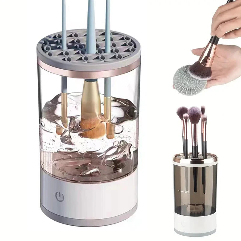 USB Electric Makeup Brush Cleaner – Fast & Portable Cleaning