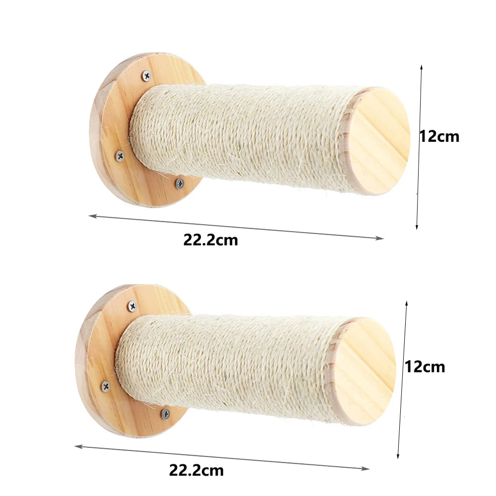 Wall-Mounted Cat Tree & Hammock – Space-Saving, Durable & Cozy!