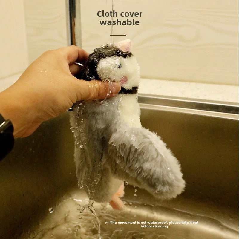 Simulated Bird Cat Toy - Interactive Rechargeable Chirping & Flapping Plush Toy with Catnip
