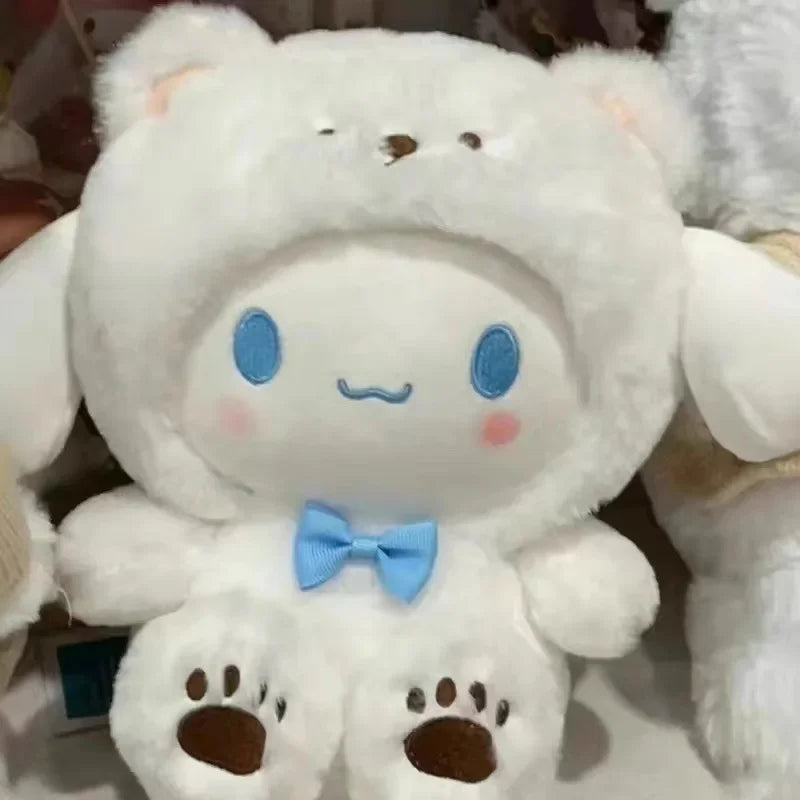 Cute Plush Toy – Adorable Pacha Dog & Kuromi Doll
