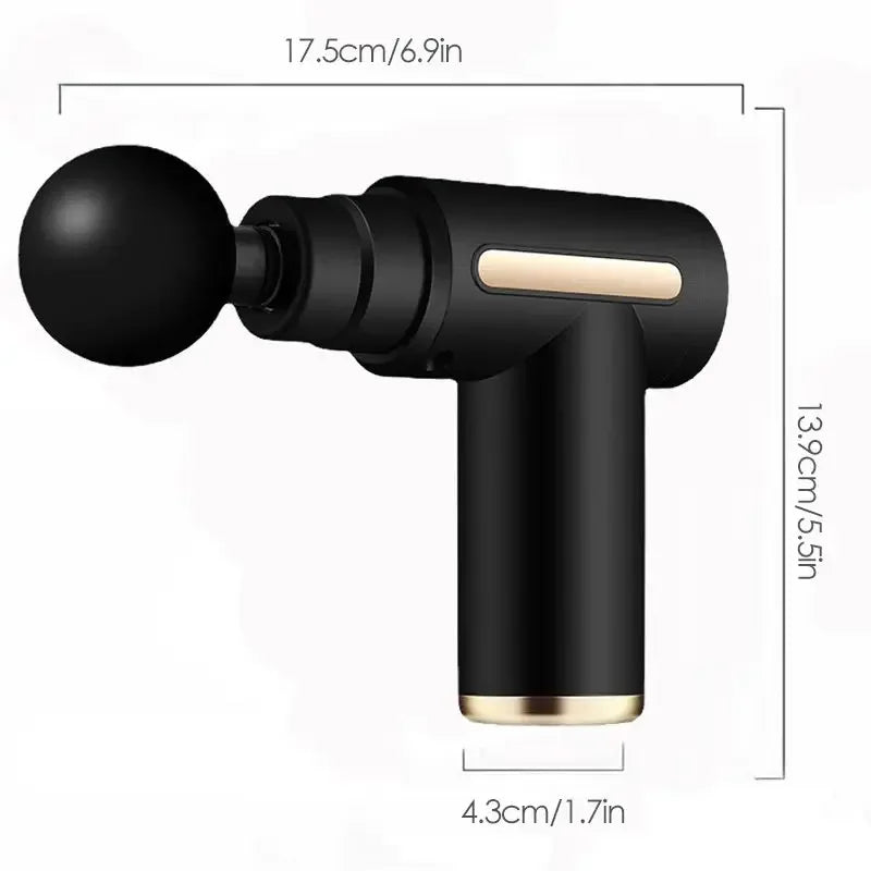2024 Portable Fascia Gun Deep Tissue Massage Mini - Adjustable Speed