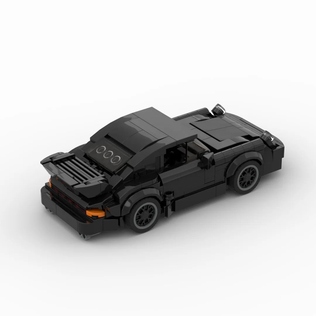 Black Bird Turbo Racing Car | Speed Champion Building Block Set