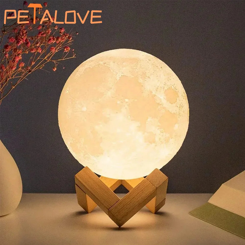 Moon Light Night Lamp - Romantic Atmosphere Room Decoration