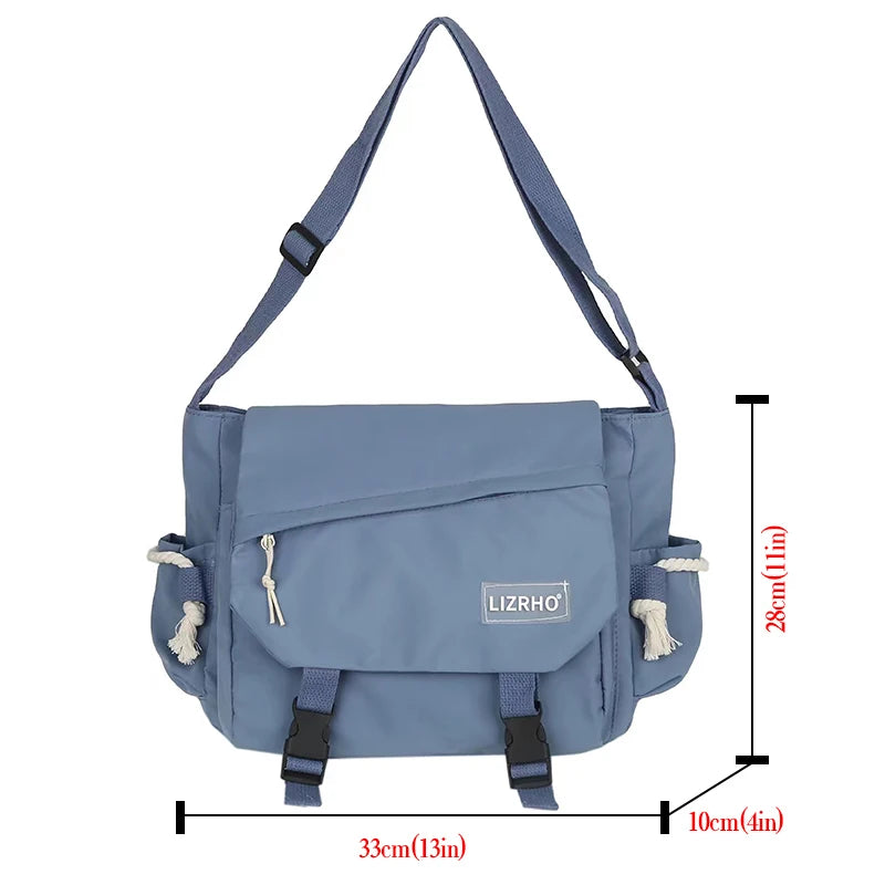 Stylish & Practical Nylon Handbag | Large Capacity Shoulder Bag with Cute Animal Prints