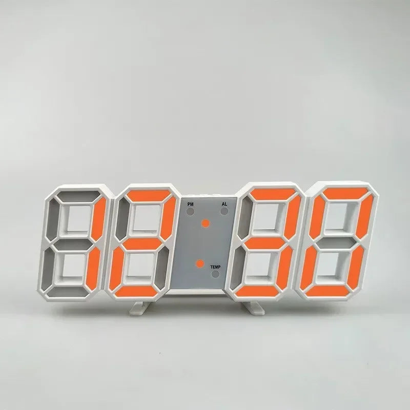 3D LED Digital Alarm Clock – Date