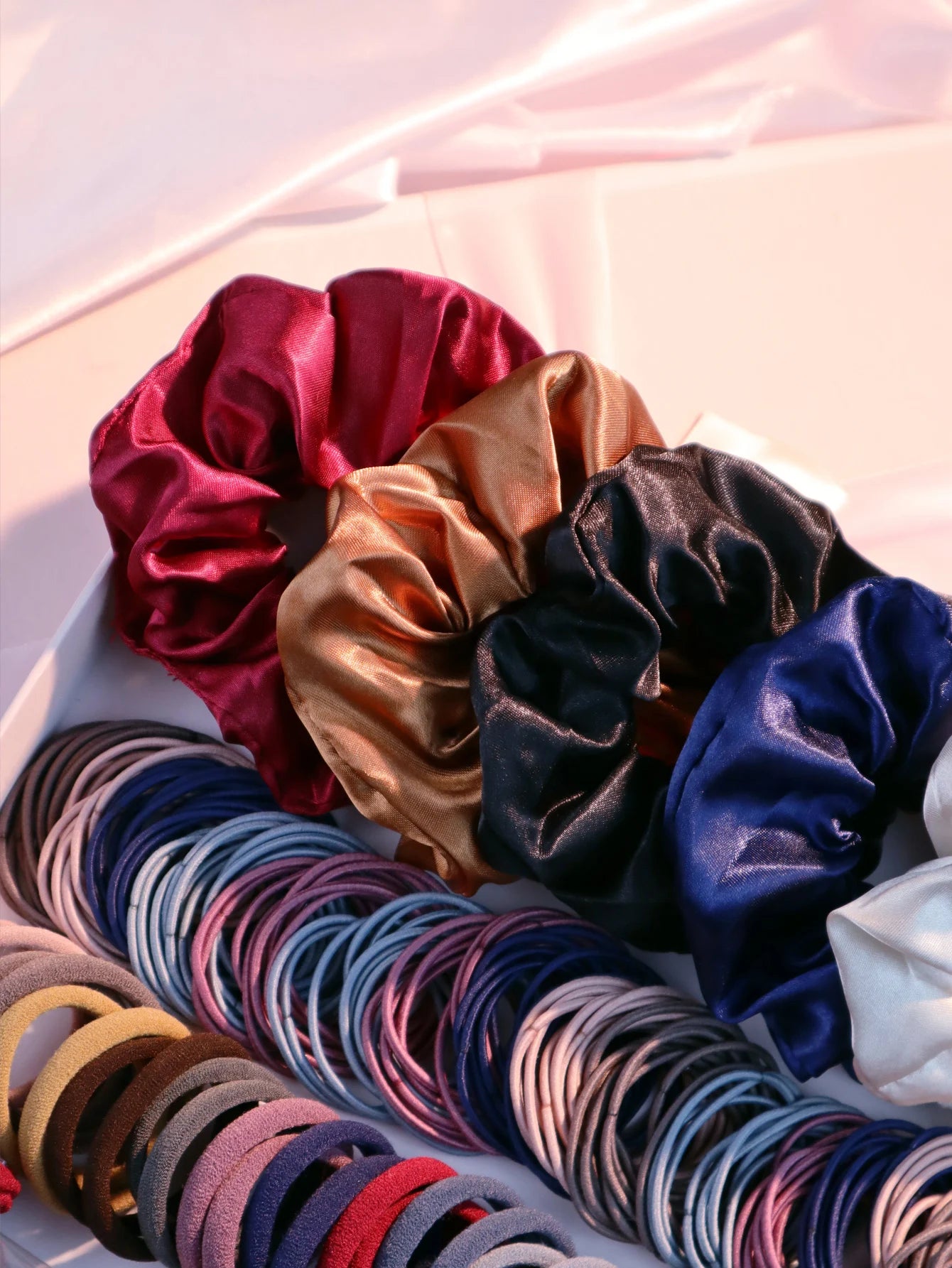 1085PCS Hair Accessories Set – Seamless Hair Bands & Scrunchies