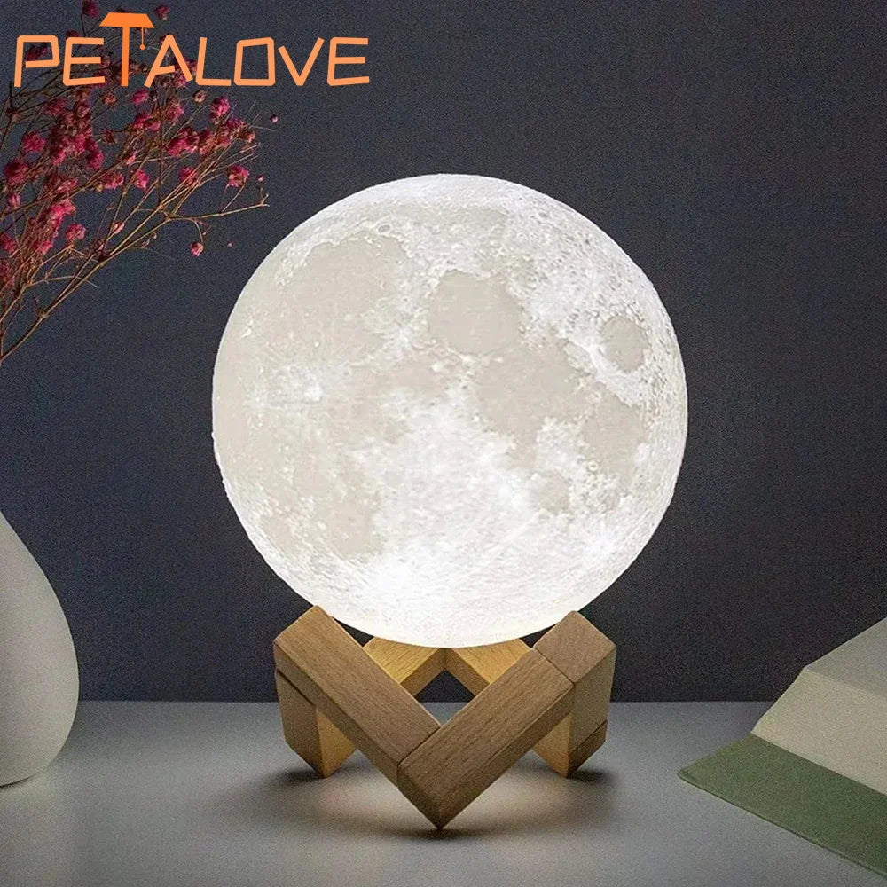 Moon Light Night Lamp - Romantic Atmosphere Room Decoration