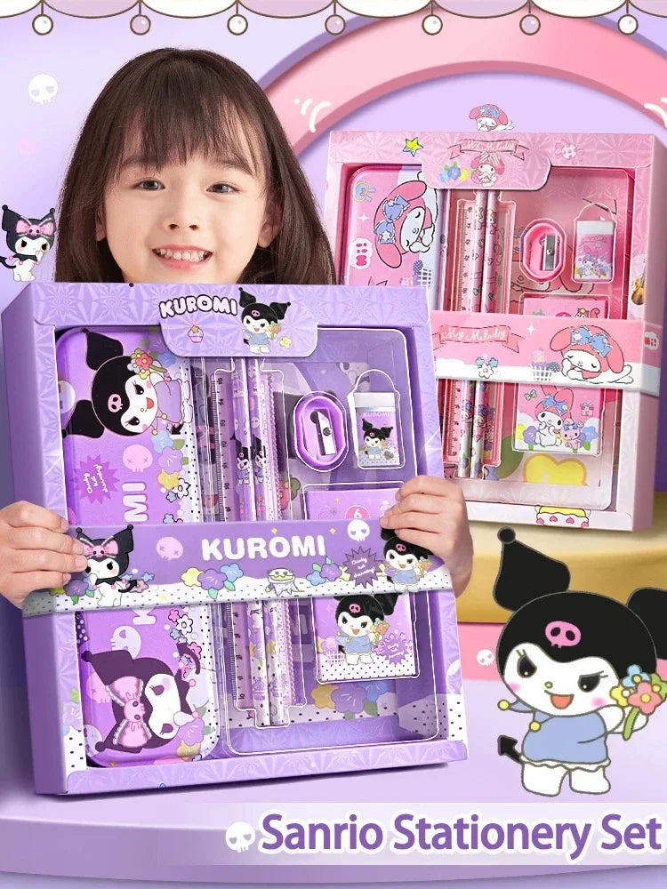 Sanrio 12-Piece Stationery Set – Perfect for Fans & Students