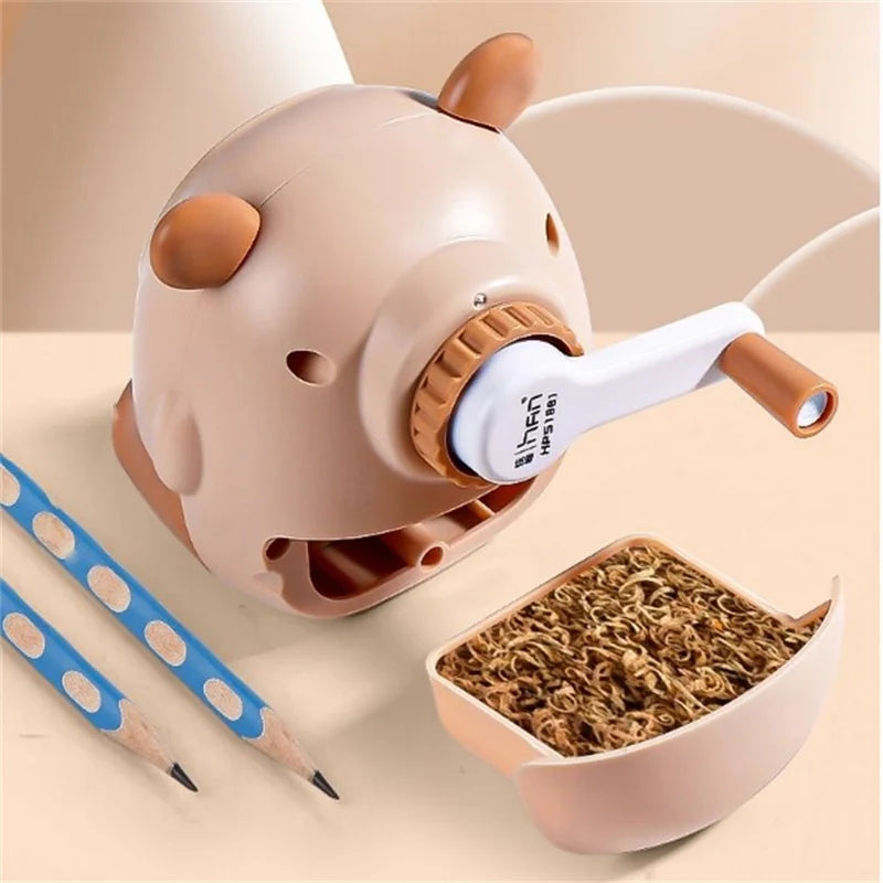 Capybara Kawaii Pencil Sharpener | Creative Stationery for School & Office