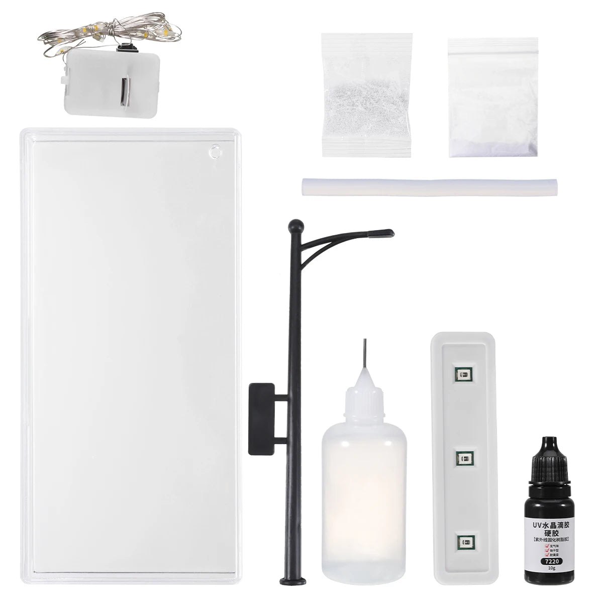 DIY Snow Night Light Street Lamp – Christmas Craft & Educational Toy