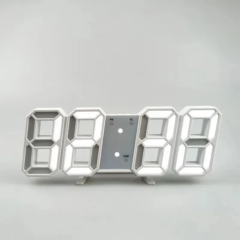 3D LED Digital Alarm Clock – Date