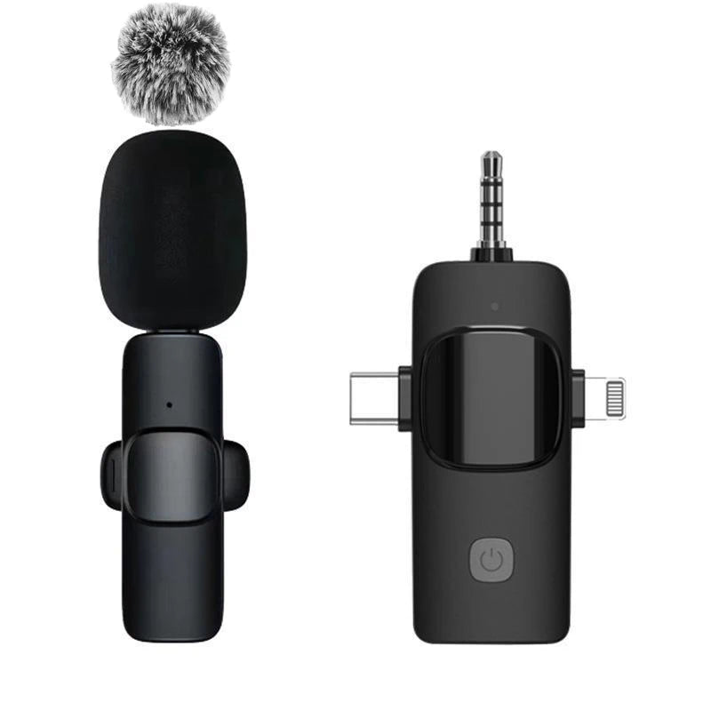 Basix Wireless Lavalier Microphone for iPhone16 & YouTube Vlogs