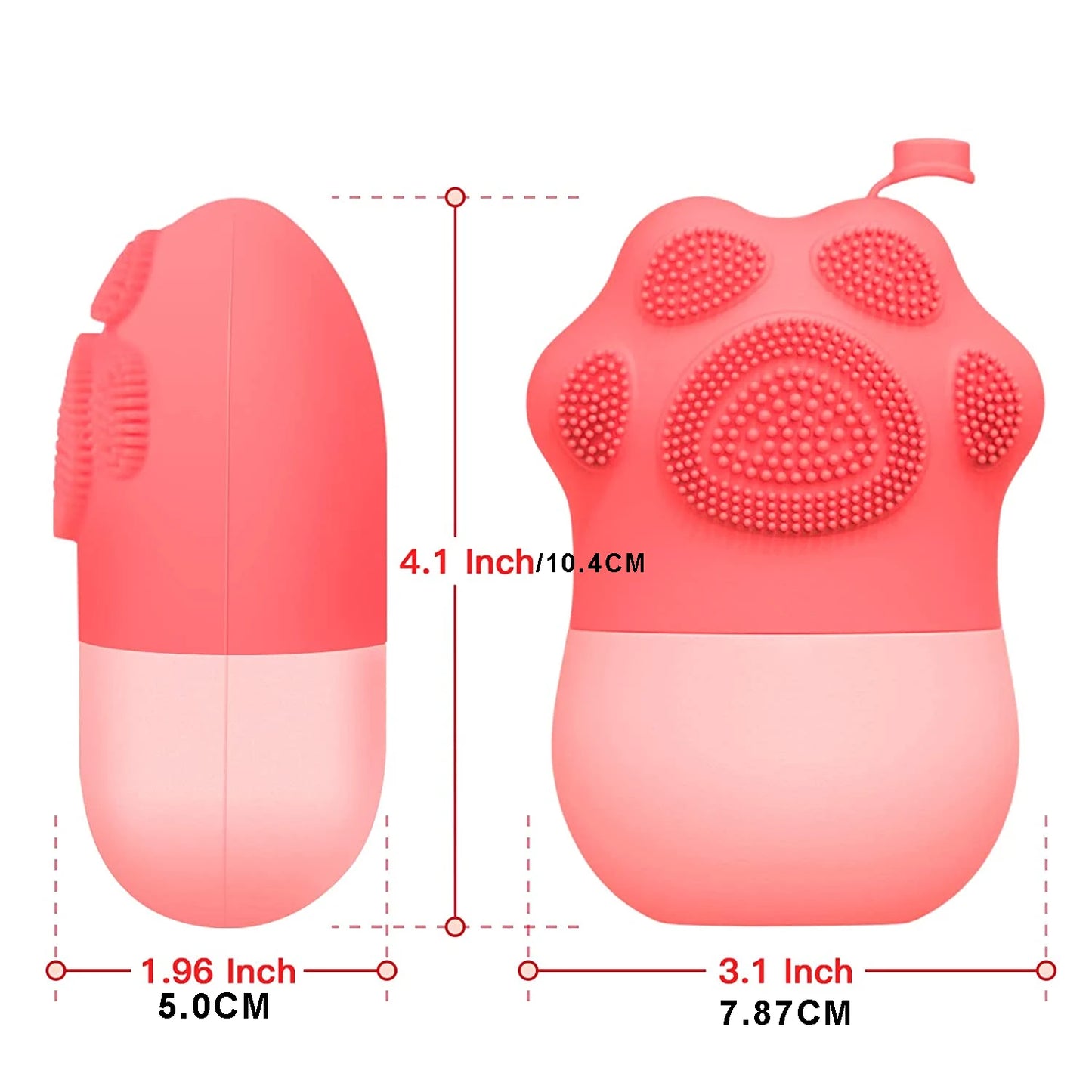 2-in-1 Facial Ice Roller & Silicone Face Brush – Reduce Puffiness, Tighten Pores & Deep Clean Skin