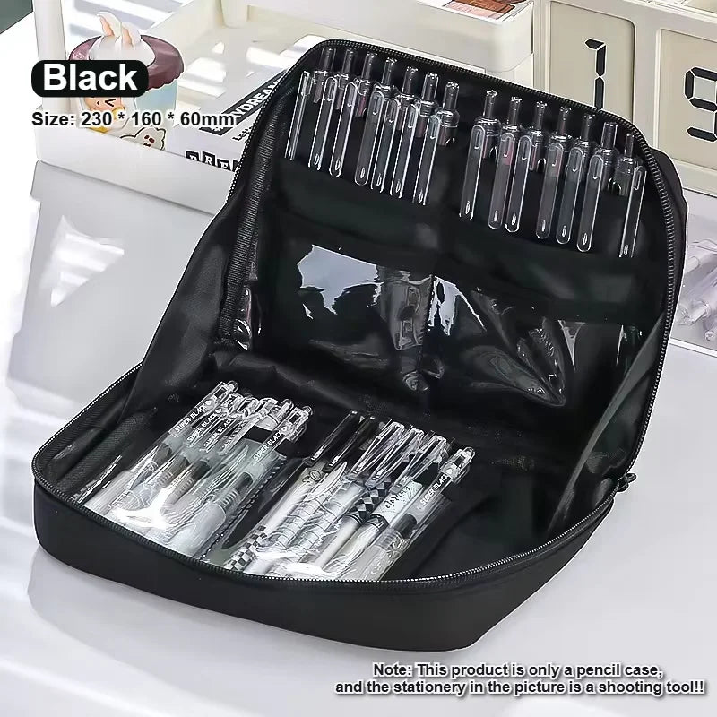 12-Layer Large Capacity Pencil Case – Multifunctional Storage Bag