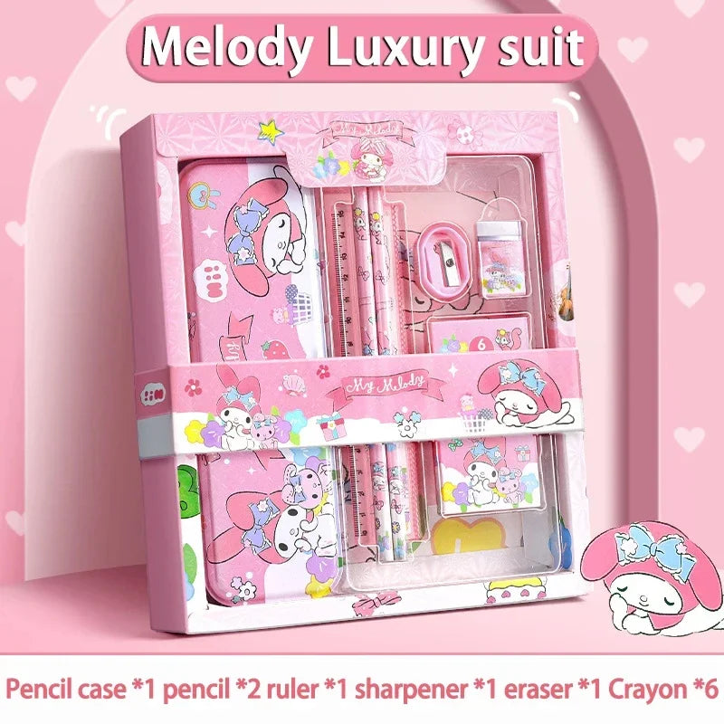 Sanrio 12-Piece Stationery Set – Perfect for Fans & Students